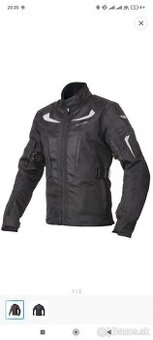 Dámska bunda na motocykel Ayrton Tracy, čierna