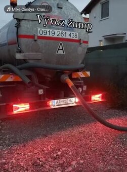 Vyvoz žumpy
