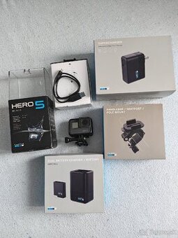 GoPro Hero Black 5 + príslušenstvo