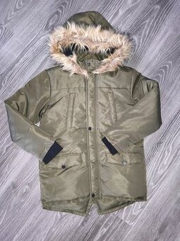 Zimná bunda, oteplováky 146/152