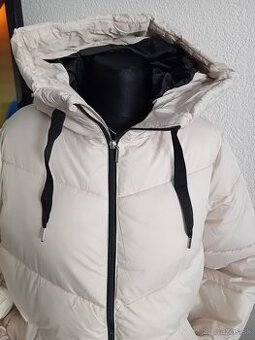 Damska kremova zimna bunda