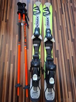 Predam detske lyze 80 cm s viazanim + palice Cena spolu - 75