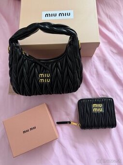 Miu miu kabelka a peňaženka