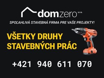 Všetky druhy stavebných prác – Vranov nad Topľou