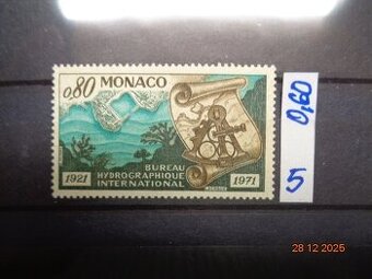 Poštové známky - MONAKO  - 1971 a 1972 - 8 FOTO