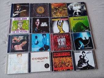 Predam CD - metal, rock, pop (zoznam v inzerate)