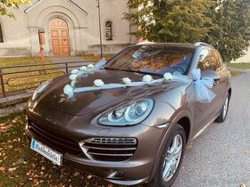 Svadobné auto Prenájom Porsche cayenne