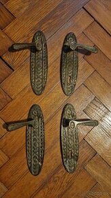 Bronzové starožitné úchytky / kľučky