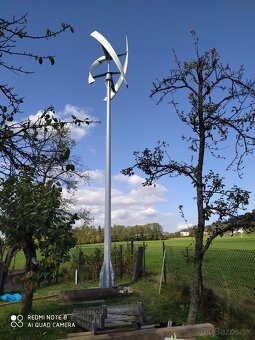 Veterná elektráreň turbína generátor