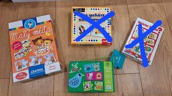 Mix hracky typu puzzle, priradovacky, dejotvorba, farby