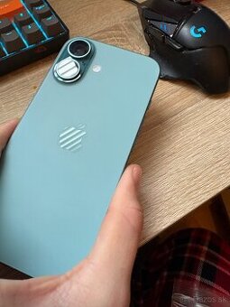 NOVÝ iPhone 16 128gb Cyan
