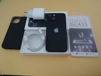 iPhone 13 MINI 128GB MIDNIGHT - ZÁRUKA 1 ROK - DOBRY STAV