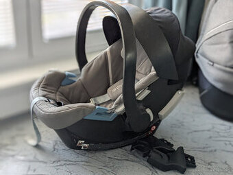 Predám kočík DorJan s autosedačkou Cybex