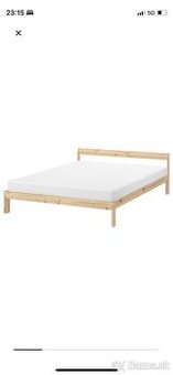 IKEA 140x200 posteľ spolu s roštom
