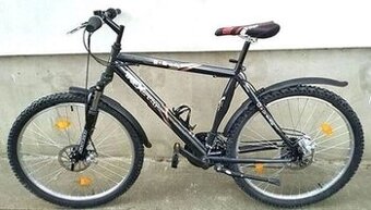 Odprúžený horský bicykel