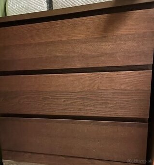 Ikea Malm hneda 80x78