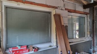 2ks plastové okno 150x125