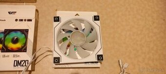 Ventilátor-Darkflash DM20 - 6 kusov - biela farba