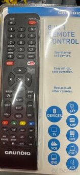 Dialkovy ovladac 8 in1 novy - 5€