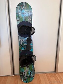 Snowboard Burton 130 cm + boty DC