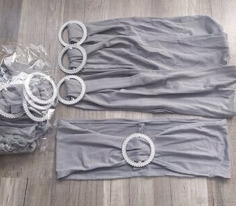 moderné sivé mašle