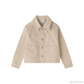 Chlapčenská džínsová bunda – béžová – nová