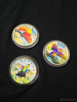 3 x 1 OZ strieborne mince