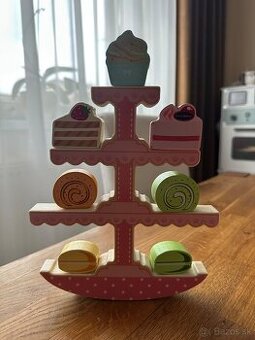 Drevený podstavec na kolaciky NOVE