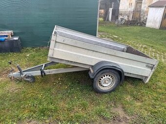 Predám prívesny vozik sklapaci 750kg - 1