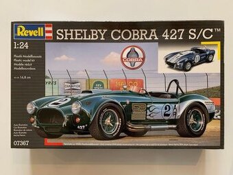 Predám plastovú stavebnicu Shelby Cobra 427S/C v mierke 1:24