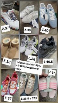Nové značkové tenisky - zľavy až 40%