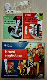 Albi kuzelne citanie, Anglicky slovnik a pero