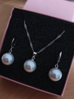 Šperková súprava zo striebra 925 s perlami