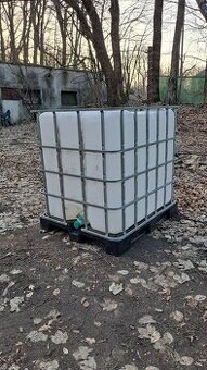 Predám IBC kontajner - zlomený ventil