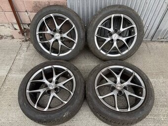 17" Elektrony 5x112 letne pneu DUNLOP 225/50 R17