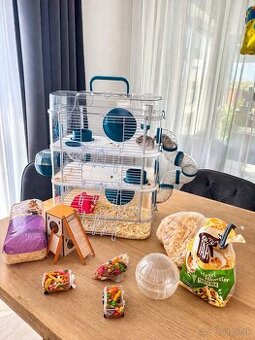 Klietka pre škrečka , škrečky - Rody3 trio