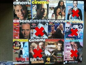 ČASOPISY CINEMA od 1995 do 2003- POZRI DETAILNÉ FOTO - 1