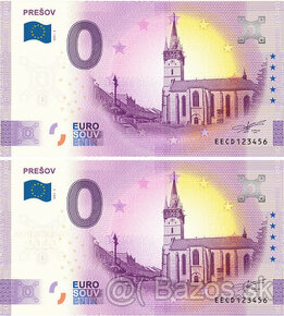 Predám 0 € bankovky od 3,50,-€ rok 2021