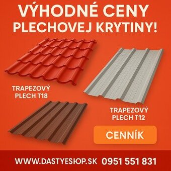 Trapezový plech, Levice