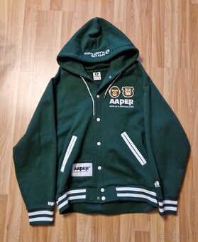 Mikina AAPER ALDO AND BRAVO BUTTON HOODIE, L