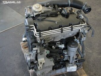 skoda octavia 2 motor 1,9 tdi 77kw bxe agregat, diely