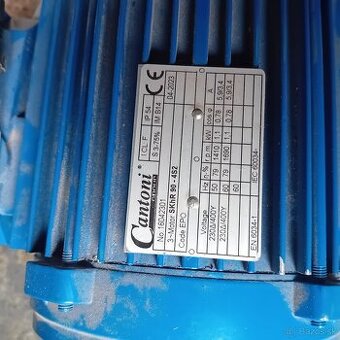 Elektromotor Cantoni 1400 ot, 230V