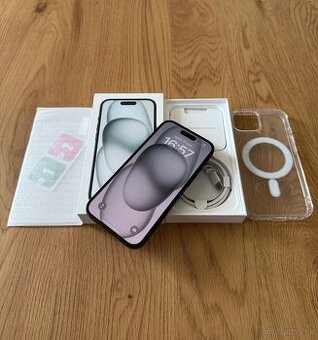iPhone 15 128 gb Black - komplet príslušenstvo, záruka