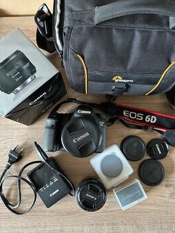 Canon eos 6D + objektívy 35mm a 50mm
