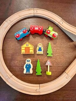 Drevený vláčik Bigjigs Rail