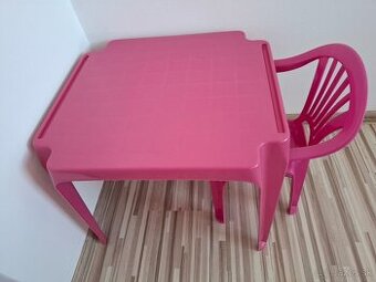 Detský stolík + stolička