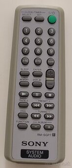 Diaľkové ovládanie SONY RM-SGP7 - 1