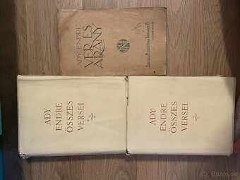 Knihy staré maďarské-maďarskí básnici a spisovatelia - 1