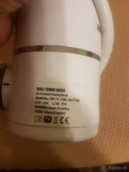 elektrický ohrievač vody