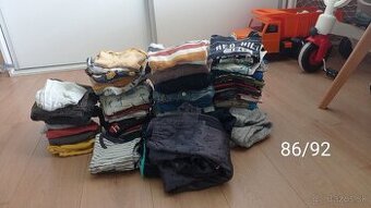 Predám balík oblečenia 86-92